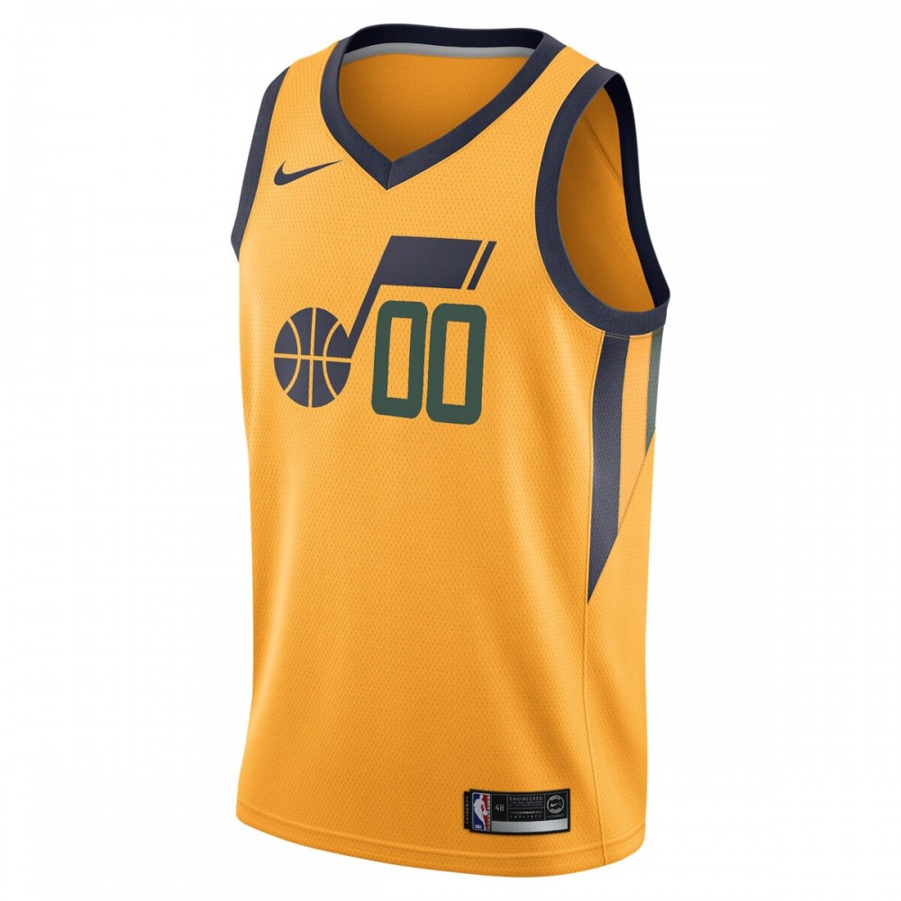 Utah Jazz Swingman Custom Jersey - Statement Edition - Gold-Pro Kit Vault | Brand New 26/27 Sports Jerseys